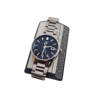 Tag Heuer Carrera Caliber 5 Automatic Exhibition Caseback Gents Watch With Box and Card WAR211A