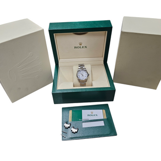 Rolex Ladies Oyster Perpetual 31mm Wristwatch 177200 Full Set 2018