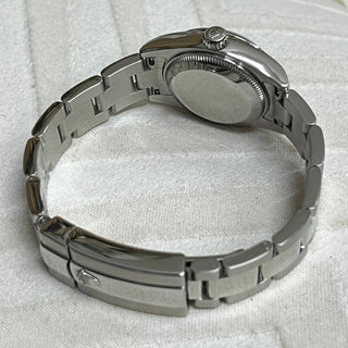 Ladies Rolex Datejust 179160 26mm Silver Baton Dial 2008