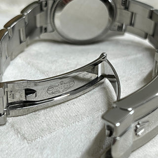 Ladies Rolex Datejust 179160 26mm Silver Baton Dial 2008