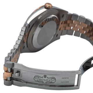 Rolex Datejust 126331 Everose Rolesor 41mm Slate Motif Dial