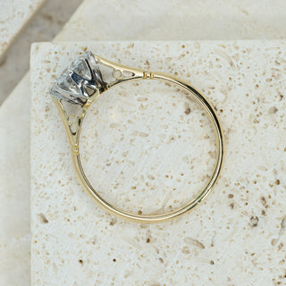 18ct Yellow & White Gold Diamond Solitaire Ring – Approx. 1.10ct – Size P