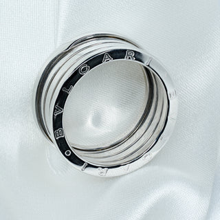 Bvlgari B.Zero1 18ct White Gold Wide Band Ring - Size 64 / UK Y½ - 12.5g