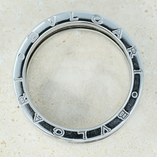 Bvlgari B.Zero1 18ct White Gold Wide Band Ring - Size 64 / UK Y½ - 12.5g