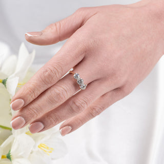 18ct Yellow & White Gold Diamond Trilogy Ring – 1.60ct – VS Clarity – Size P