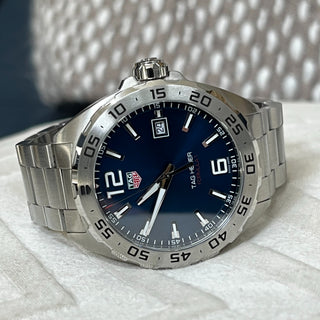 Tag Heuer Formula 1 WAZ1118 41mm Blue Dial Quartz Full Set 2020