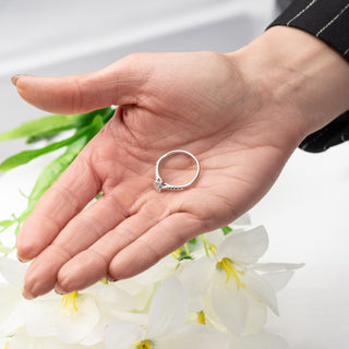 18ct White Gold 0.49ct VS Diamond Solitaire Ring