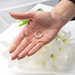 18ct Yellow Gold 1.35ct Emerald Cut Diamond Five Stone Ring – E/F VS2