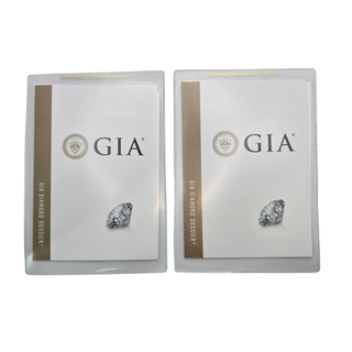 18ct White Gold Diamond Stud Earrings D Colour 1ct Pear Cut GIA Certified