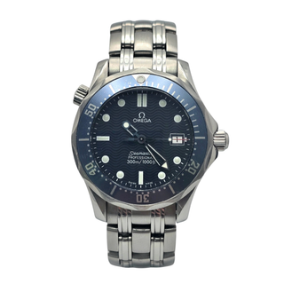 Omega Seamaster Professional 300M Quartz - Blue Dial Diver - Steel Bracelet