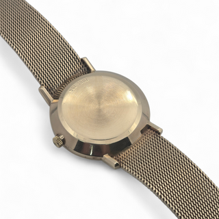 Vintage 1979 Omega 34mm Automatic 9ct Solid Gold Milanese Bracelet 68A016