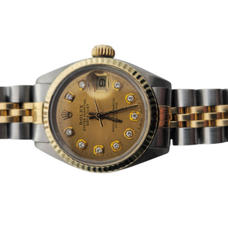 Ladies Rolex 6917 Datejust Steel And Gold Full Set