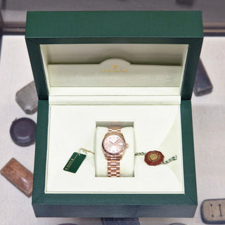 Ladies Rolex Datejust 178275 31mm Jubilee Diamond Dial Everose Gold