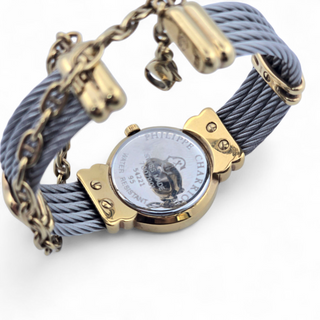 Ladies Phillipe Charriol 7007901 21mm Saint Tropez Gold Plated