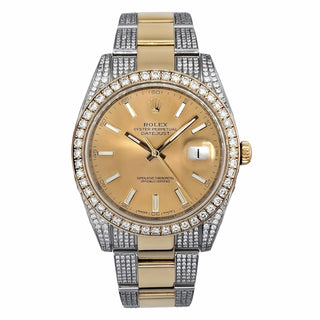 Rolex Datejust 126333 41mm Stainless steel and 18ct Gold Diamond Set Case/Bezel/Bracelet