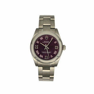 Rolex Oyster Perpetual 31 Ref. 177200 - Discontinued Red Grape Dial - Full Set (2016)