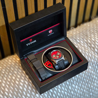 Tudor Fastrider 42010N 42mm Stainless Steel with Red Dial