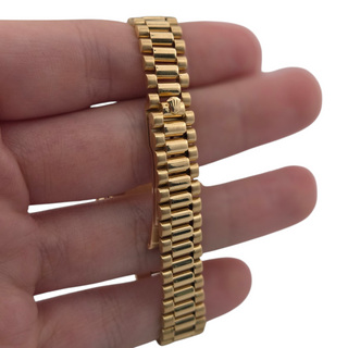 Ladies Rolex Datejust 69078 26mm 18ct Yellow Gold Factory Diamond Dial