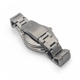 Vintage 1978 Rolex Air King 5500 34mm Factory Purple Patina Dial Oyster Steel Automatic