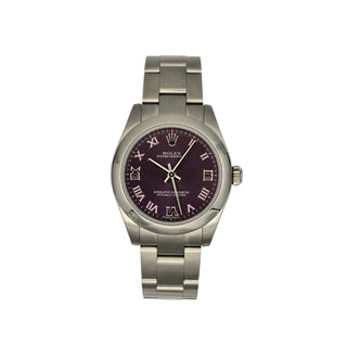 Rolex Oyster Perpetual 31 Ref. 177200 - Discontinued Red Grape Dial - Full Set (2016)