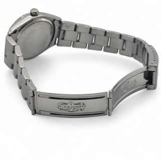 Vintage 1978 Rolex Air King 5500 34mm Factory Purple Patina Dial Oyster Steel Automatic