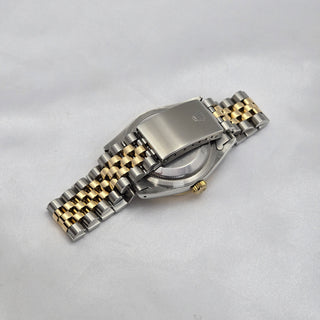 Rolex Datejust 16233 - Automatic - 36mm - Two-Tone Silver-Champagne Baton Dial (1991)