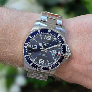 Longines HydroConquest Blue L3.841.4 - Automatic - 44mm (2021) Full Set