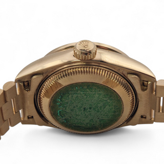 Ladies Rolex Datejust 79178 18ct 26mm Factory Lapis Dial Diamond and Sapphire Bezel