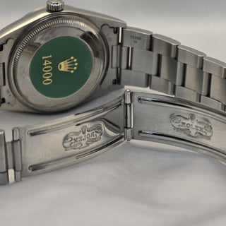 Rolex Oyster Perpetual Air-King Ref. 14000 - Blue Dial - Automatic - 34mm - Full Set (2000)