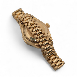 Ladies Rolex Datejust 69078 26mm 18ct Yellow Gold Factory Diamond Dial