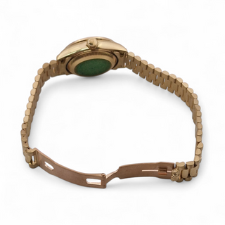 Ladies Rolex Datejust 79178 18ct 26mm Factory Lapis Dial Diamond and Sapphire Bezel