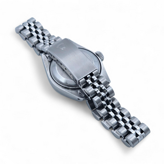 Ladies Rolex Oyster Perpetual 69160 26mm Roman White Dial Jubilee Bracelet 1990