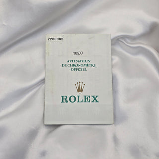 Rolex Datejust 16200 - Silver Dial - Full Set - Rolex Serviced (2002)