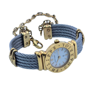 Ladies Phillipe Charriol 7007901 21mm Saint Tropez Gold Plated