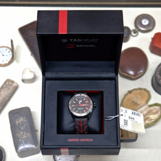 Tag Heuer Formula 1 WAZ1014.FT8027 43mm Rubber Strap Ayrton Senna Limited Edition