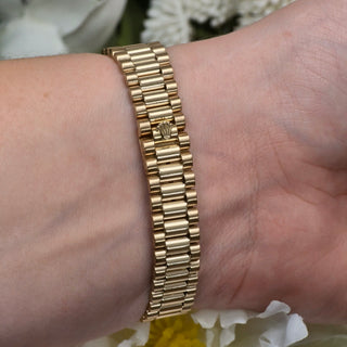 Rolex Lady-Datejust 69178 - 18ct Yellow Gold - 26mm - Full Set (1987)