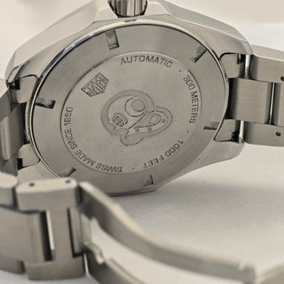 Tag Heuer Aquaracer Calibre 5 Automatic Ref. WAY201B.BA0927 - Blue Bezel - 43mm (Year Unknown)