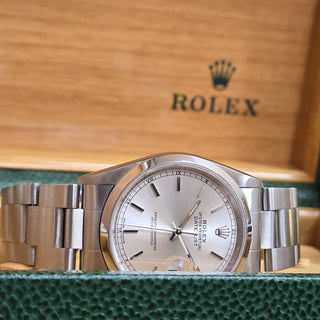 Rolex Datejust 16200 - Silver Dial - Full Set - Rolex Serviced (2002)