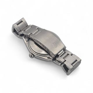 Vintage 1978 Rolex Air King 5500 34mm Factory Purple Patina Dial Oyster Steel Automatic