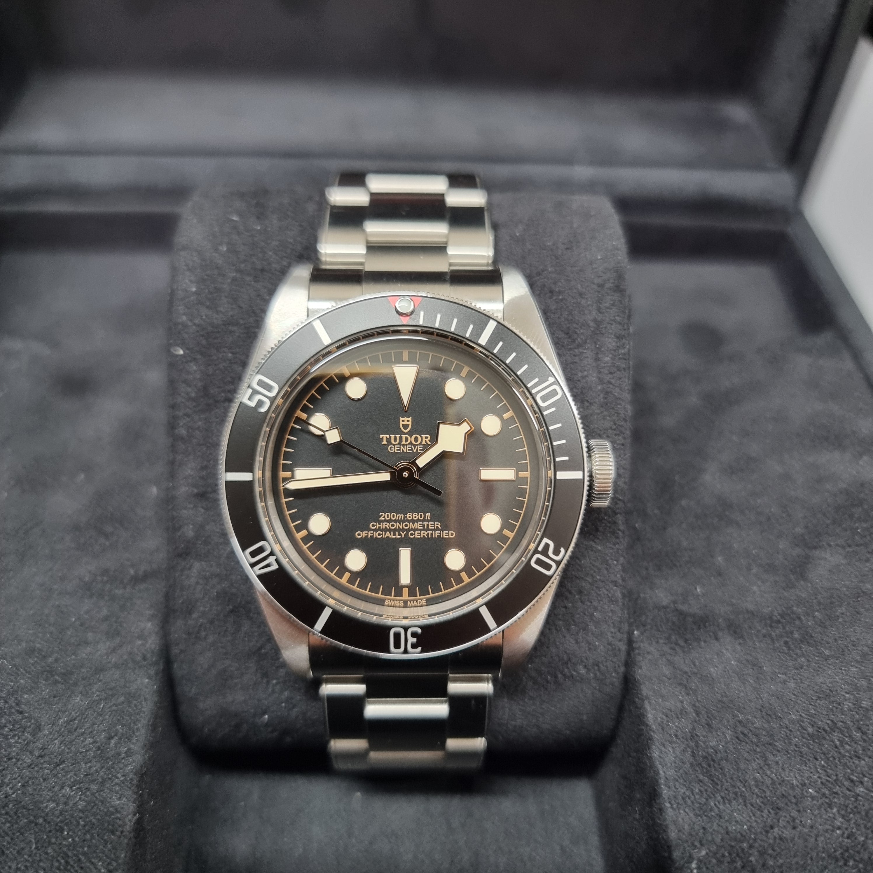Tudor Heritage Black Bay 58 79230N 41mm Black And Steel Full Set
