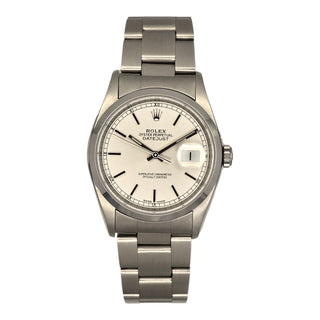 Rolex Datejust 16200 - Silver Dial - Full Set - Rolex Serviced (2002)