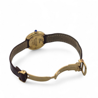 Ladies Cartier Trinity 2735 27mm Sterling Silver and Vermeil Case