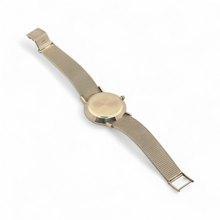 Vintage 1979 Omega 34mm Automatic 9ct Solid Gold Milanese Bracelet 68A016