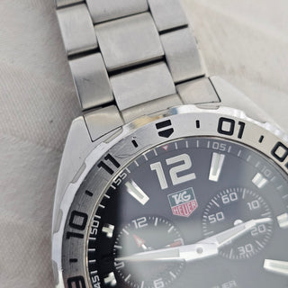 Tag Heuer Formula 1 Alarm WAZ111A 41mm Black Dial Quartz Watch