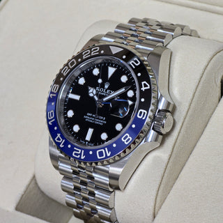 Rolex GMT-Master II Ref. 126710BLNR "Batgirl" - Black Dial, Jubliee Oystersteel - Full Set (2025, Unworn)