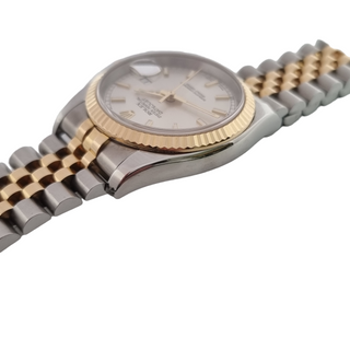 Rolex Datejust 36mm 116233 18ct Gold And Steel Jubilee Box & Papers