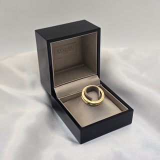 Bvlgari B.Zero1 18ct Yellow Gold Ring - Size 54 / UK N - Boxed