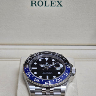 Rolex GMT-Master II Ref. 126710BLNR "Batgirl" - Black Dial, Jubliee Oystersteel - Full Set (2025, Unworn)