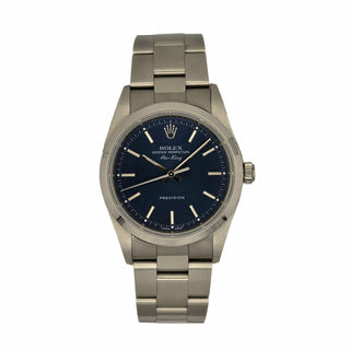 Rolex Oyster Perpetual Air-King Ref. 14000 - Blue Dial - Automatic - 34mm - Full Set (2000)