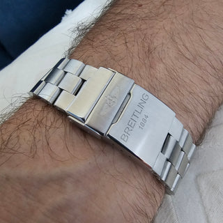 Breitling Superocean Steelfish A17390 44mm Blue Dial Full Set 2007